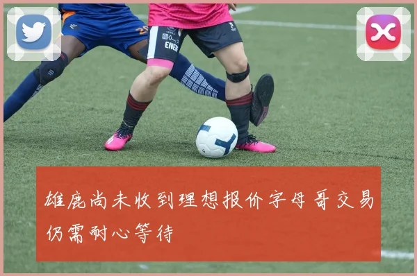 雄鹿尚未收到理想报价字母哥交易仍需耐心等待